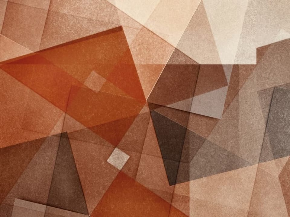 Fototapeta Abstrakcyjne Trójkąty w Brązach