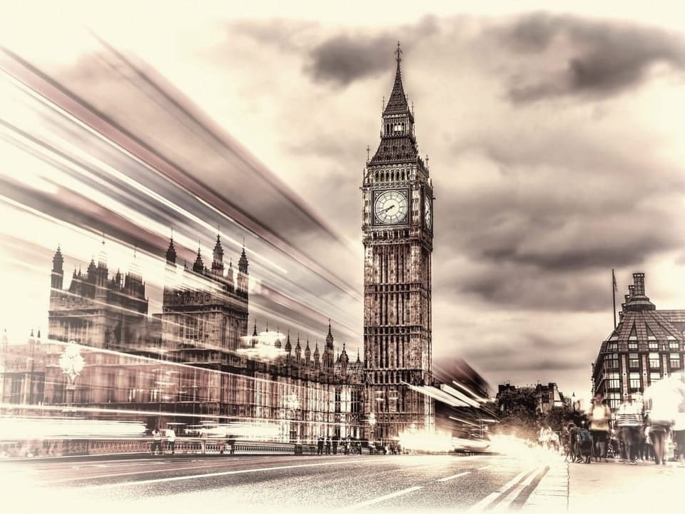 Fototapeta Zegarowa Wieża Londynu na wymiar
