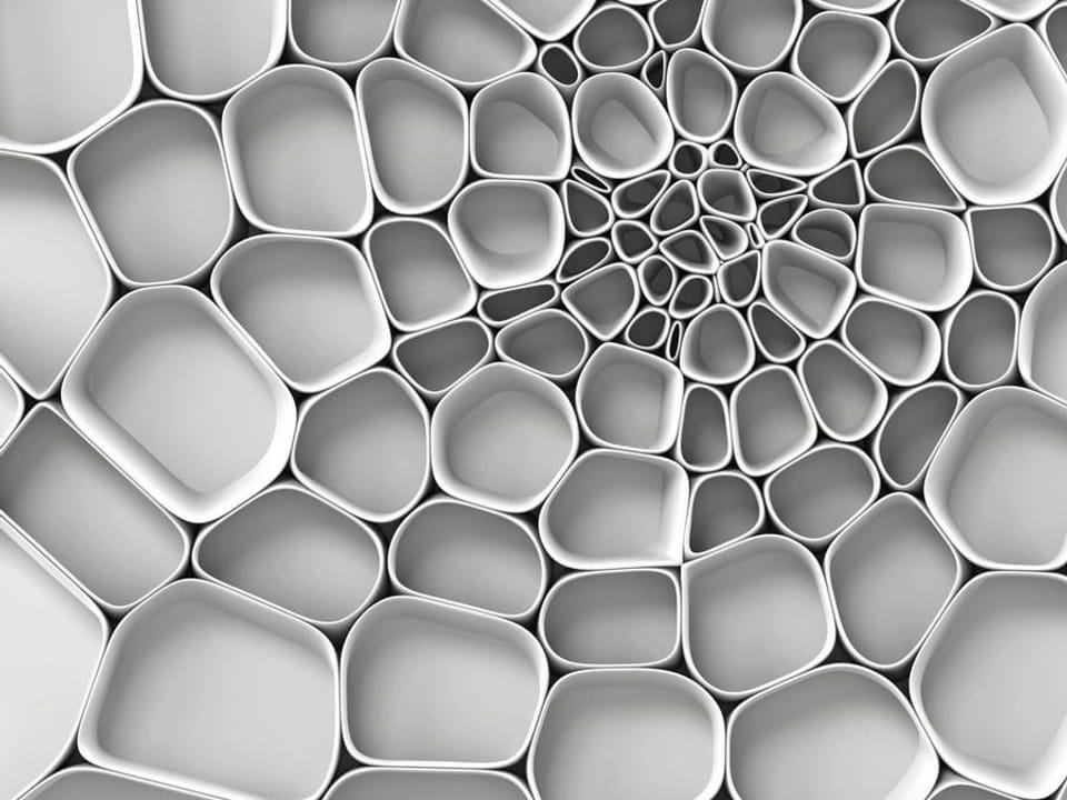 Fototapeta Abstrakcyjna Geometria 3D na wymiar