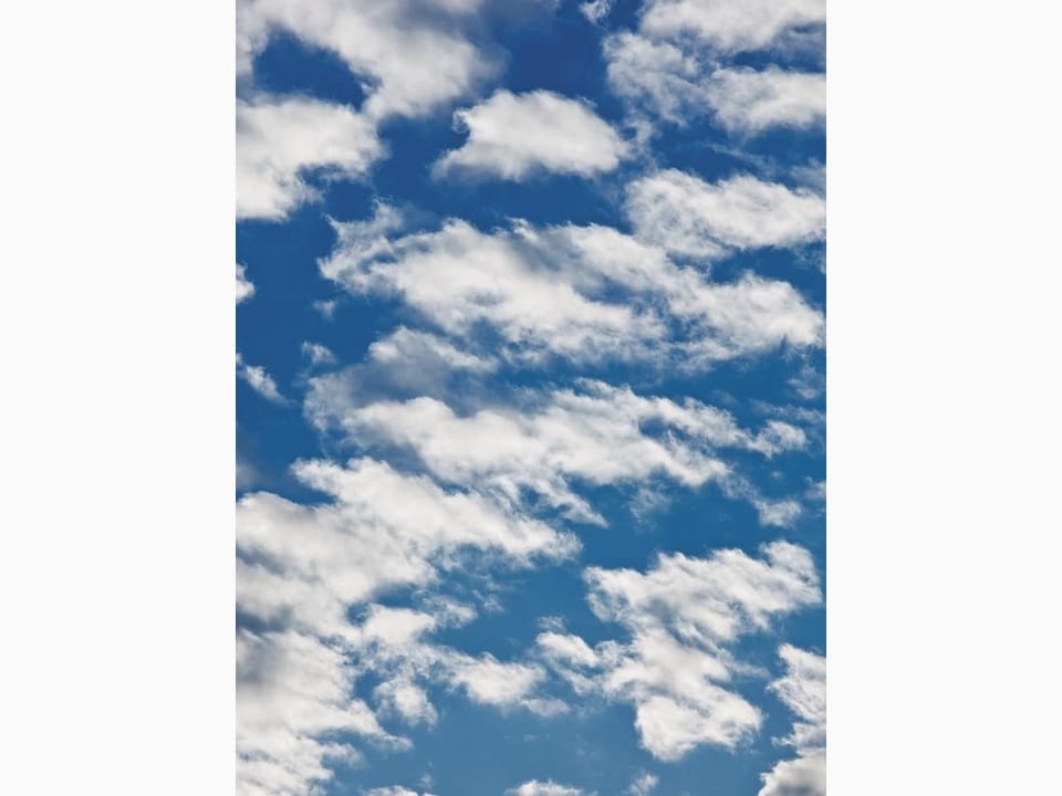 Fototapeta Chmury na Niebieskim Niebie