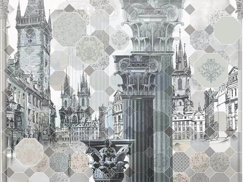 Fototapeta Kolumny i zabytki miejskie na wymiar