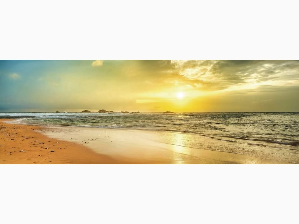 Fototapeta Plaża o Zachodzie Słońca na wymiar