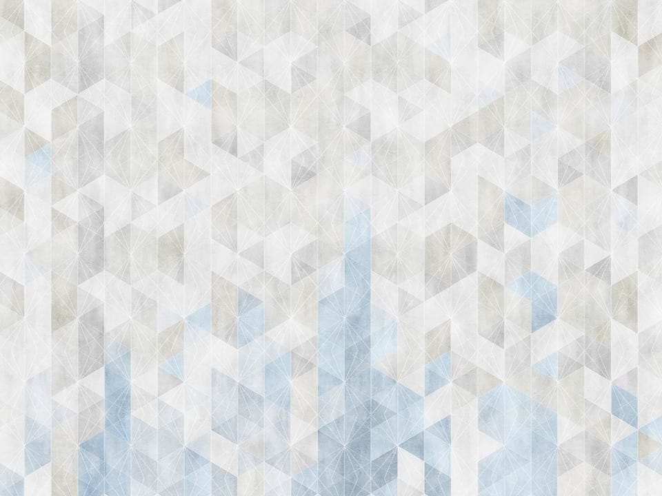 Fototapeta Geometryczny wzór z trójkątów na wymiar