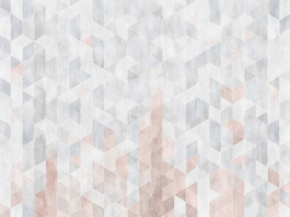 Fototapeta Geometryczny wzór z trójkątów na wymiar