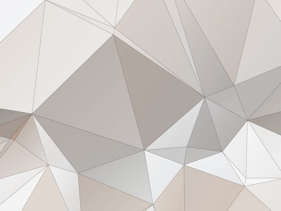Fototapeta Geometryczne wzory w szarościach na wymiar