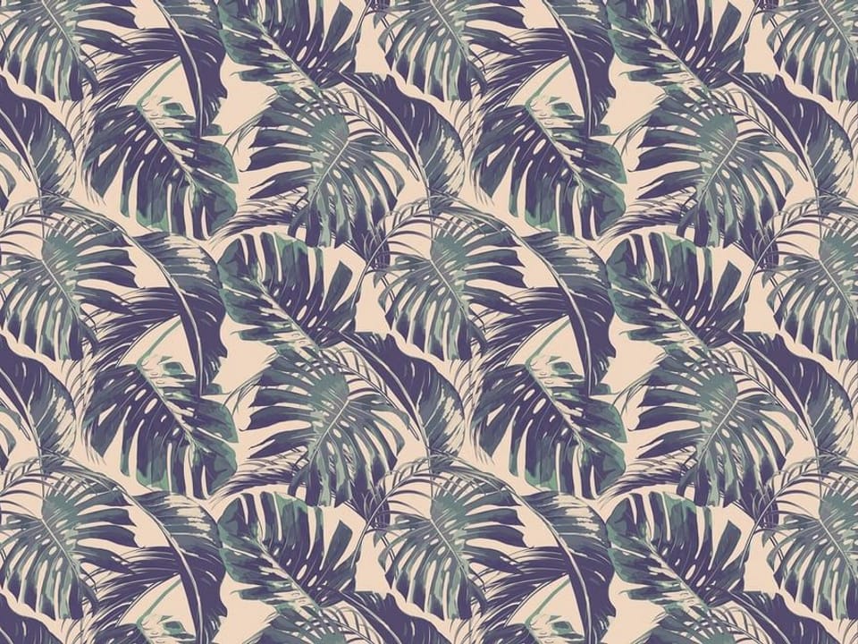 Fototapeta Monstera w Odcieniach Zieleni na wymiar