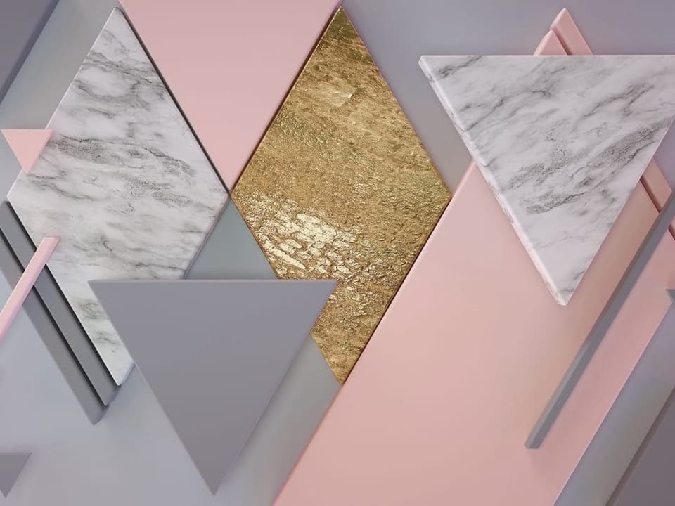Fototapeta Geometryczne kształty i tekstury na wymiar