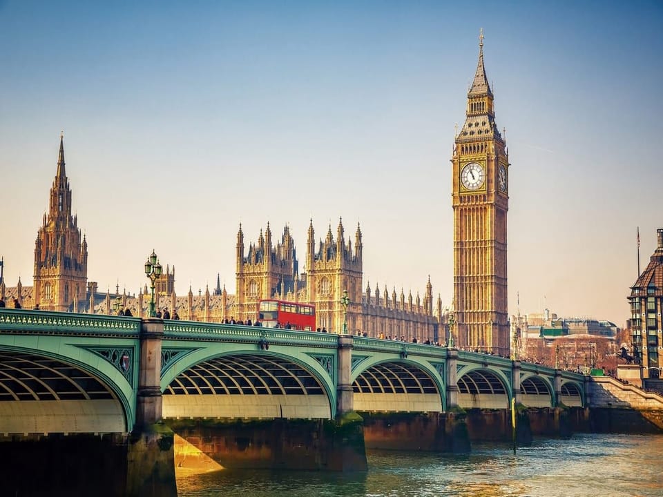 Fototapeta Most i wieża zegarowa Londynu na wymiar