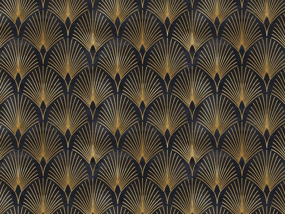 Fototapeta Geometryczny wzór art deco na wymiar