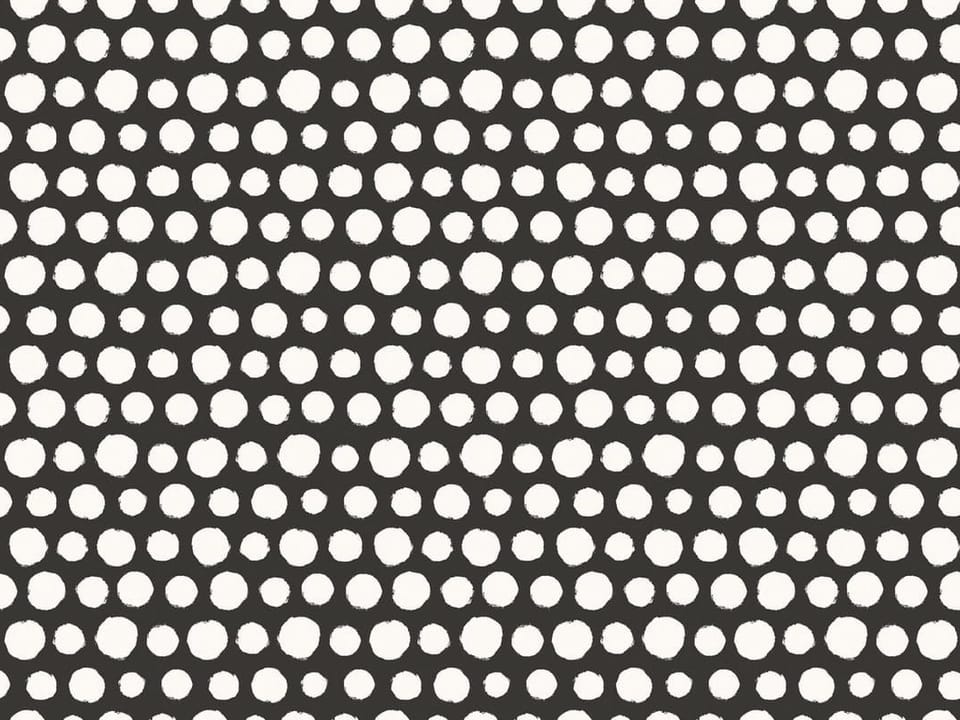 Fototapeta Geometryczne czarno-białe kropki na wymiar