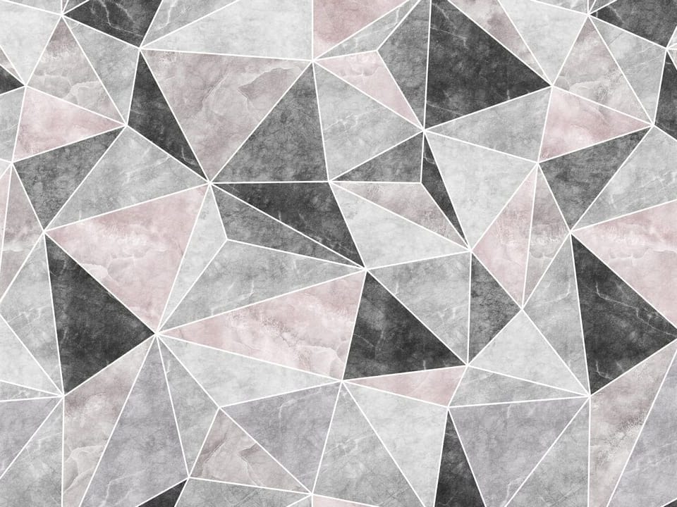 Fototapeta Geometryczny wzór z trójkątów na wymiar