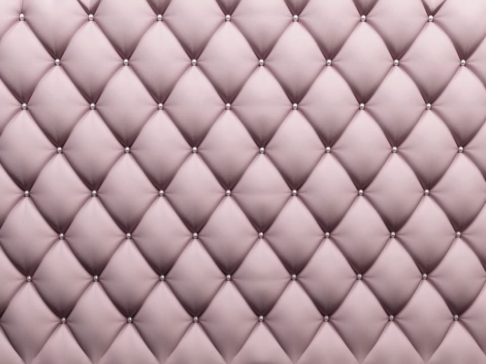 Fototapeta Pikowana tapicerka w romby