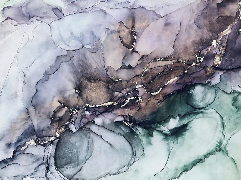 Fototapeta Abstrakcyjne wzory fluid art na wymiar