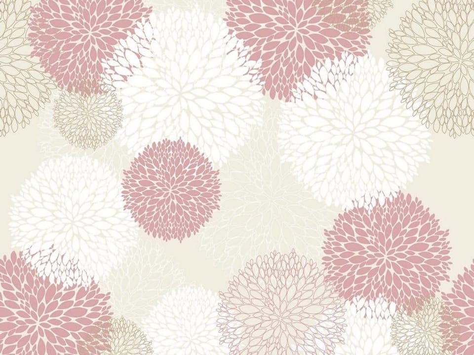 Fototapeta Kwiatowe Pastelowe Wzory