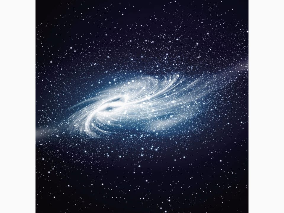 Fototapeta Kosmiczna Galaktyka Pełna Gwiazd