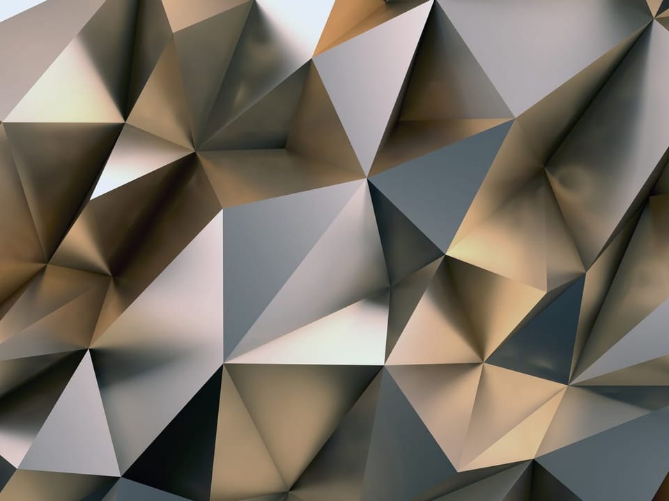 Fototapeta Geometryczne Kształty 3D na wymiar