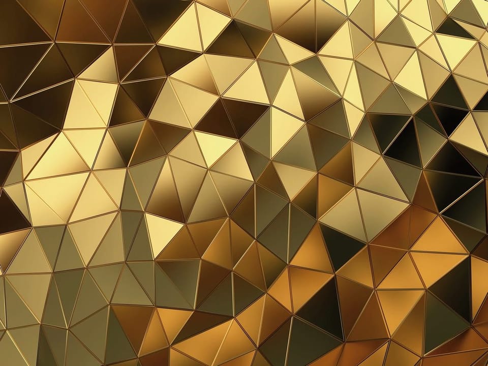 Fototapeta Geometryczny wzór z trójkątów na wymiar