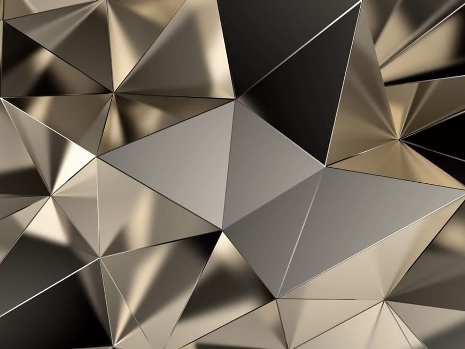 Fototapeta Geometryczne formy w 3D na wymiar