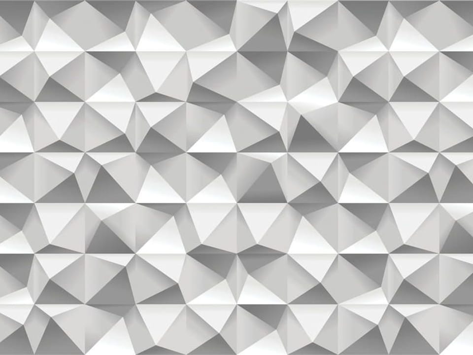 Fototapeta Geometryczny Wzór 3D z Trójkątów na wymiar
