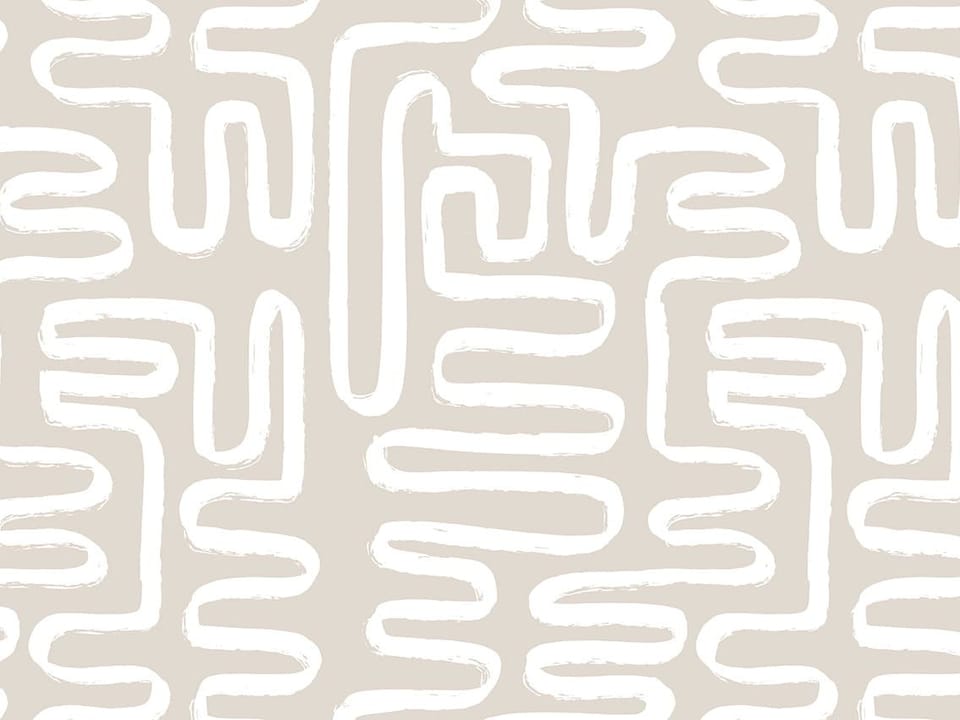 Fototapeta Abstrakcyjny wzór z krętymi liniami na wymiar