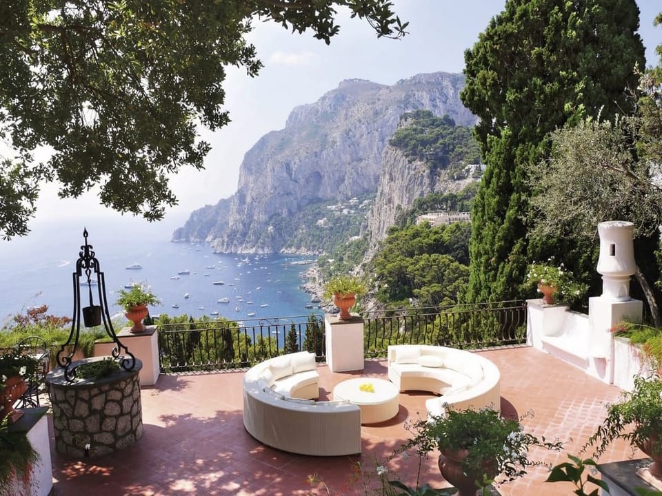 Fototapeta Taras z widokiem na morze