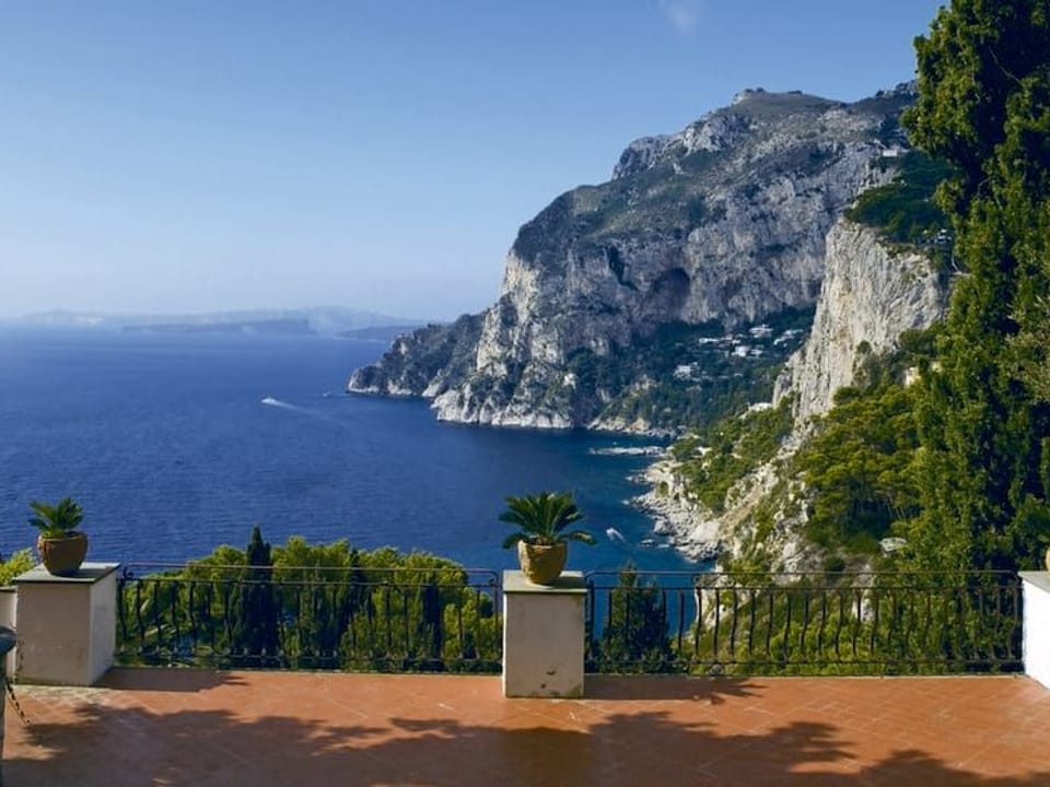 Fototapeta Taras z widokiem na morze