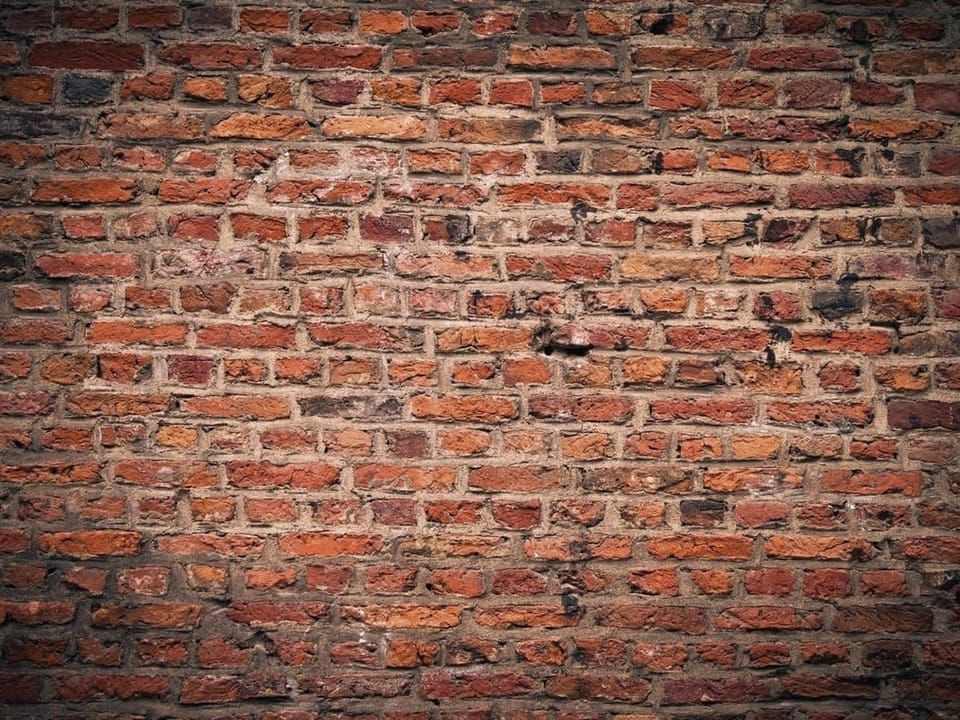 Fototapeta Ceglana Ściana z Czerwonych Cegieł