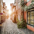 Miniatura fototapety Uliczka Starego Miasta z Kamienicami