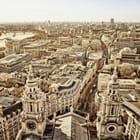 Miniatura fototapety Panorama Starego Miasta z Lotu Ptaka
