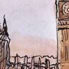 Miniatura fototapety Most i wieże Londynu - jakość wydruku i struktura materiału