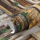 Miniatura fototapety Uliczka z kwiatami w Starym Mieście fragment #1