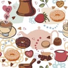 Miniatura fototapety Kawowe i deserowe inspiracje