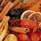 Miniatura fototapety Suszone owoce i przyprawy