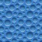 Miniatura fototapety Niebieskie Okrągłe Wzory 3D