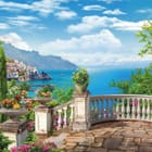 Miniatura fototapety Widok na morze z tarasu