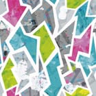 Miniatura fototapety Kolorowe strzałki na białym tle