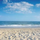 Miniatura fototapety Plaża z widokiem na ocean