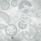 Miniatura fototapety Kompleksowy układ zębatek