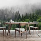 Miniatura fototapety Mglisty las iglasty we wnętrzu kuchni