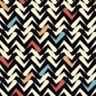 Miniatura fototapety Geometryczny wzór z kolorowymi akcentami