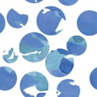 Miniatura fototapety Niebieskie Okręgi na Białym Tle