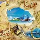 Miniatura fototapety Statek żaglowy na oceanie