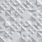 Miniatura fototapety Geometryczny wzór 3D z trójkątów