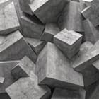 Miniatura fototapety Geometryczne betonowe bloki