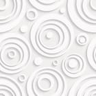 Miniatura fototapety Koncentryczne Okręgi w Reliefie