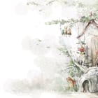 Miniatura fototapety Domek na drzewie z huśtawką