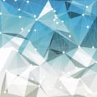 Miniatura fototapety Geometryczne wzory z trójkątów