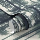 Miniatura fototapety Tajemniczy Las w Mgle fragment #1