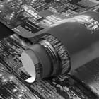 Miniatura fototapety Most w Nowym Jorku nocą fragment #1