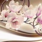 Miniatura fototapety Magnolie na gałęzi z wzorami